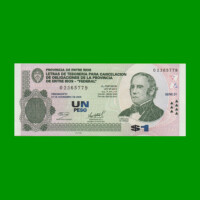 BONO DE ENTRE RIOS $ 1,00, EC 342, AÑO 31/05/2002, ESTADO SIN CIRCULAR.-