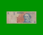 PESOS CONVERTIBLES 2do DISEÑO $2,00, BOT 3205, AÑO 1999, ESTADO BUENO.-
