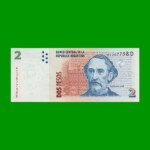 PESOS CONVERTIBLES 2do DISEÑO $2,00, BOT 3212 AÑO 2002, ESTADO SIN CIRCULAR.-