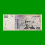 PESOS CONVERTIBLES 2do DISEÑO $50,00, BOT 3614, AÑO 2005, ESTADO BUENO+.-