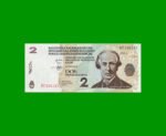 BONO NACIONAL $ 2,00, EC 201 Y MODIFICATORIOS, AÑO 2001, ESTADO SIN CIRCULAR.-