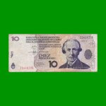 BONO NACIONAL $ 10,00, EC 204 , AÑO 2001, ESTADO BUENO.-