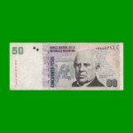 PESOS CONVERTIBLES 2do DISEÑO $50,00, BOT 3620a, AÑO 2009, ESTADO BUENO+ .-