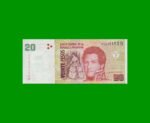 PESOS CONVERTIBLES 2do DISEÑO $20,00, BOT 3525, AÑO 2014, ESTADO EXCELENTE+ .-