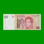 PESOS CONVERTIBLES 2do DISEÑO $20,00, BOT 3525, AÑO 2014, ESTADO EXCELENTE+ .-
