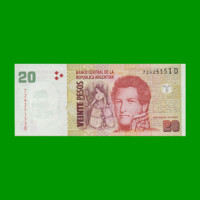 PESOS CONVERTIBLES 2do DISEÑO $20,00, BOT 3525, AÑO 2014, ESTADO EXCELENTE+ .-