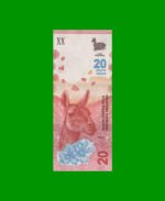 PESOS 3er DISEÑO $20,00, BOT 5002, AÑO 2017, ESTADO EXCELENTE+ .-