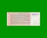 BONO NACIONAL $ 10,00, EC 204, AÑO 2001, ESTADO MUY BUENO.- - Imagen 2