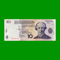 BONO NACIONAL $ 10,00, EC 204, AÑO 2001, ESTADO MUY BUENO.-