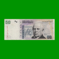 PESOS CONVERTIBLES 2do DISEÑO $50,00, BOT 3626, AÑO 2011, ESTADO BUENO+.-
