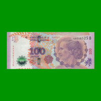 PESOS 3er DISEÑO $100,00, BOT 4301a, AÑO 2013, ESTADO EXCELENTE.-