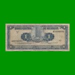 BILLETE DE NICARAGUA 1 CORDOBA, PICK 115, ESTADO BUENO .-