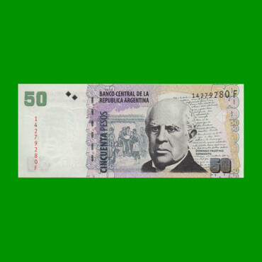 PESOS CONVERTIBLES 2do DISEÑO $50,00, BOT 3626, AÑO 2011, ESTADO SIN CIRCULAR.-
