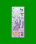 PESOS 3er DISEÑO $100,00, BOT 5403, AÑO 2019, ESTADO MUY BUENO.-