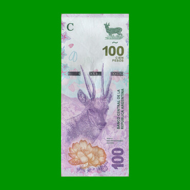 PESOS 3er DISEÑO $100,00, BOT 5403, AÑO 2019, ESTADO MUY BUENO.-