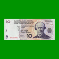BONO NACIONAL $ 10,00, EC 205 Y MODIFICATORIOS, AÑO 2001, ESTADO SIN CIRCULAR
