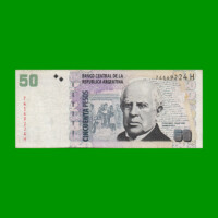 PESOS CONVERTIBLES 2do DISEÑO $50,00, BOT 3634, AÑO 2014, ESTADO MUY BUENO- .-