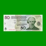 BONO NACIONAL $ 50,00, EC 208, AÑO 2001, ESTADO SIN CIRCULAR.-