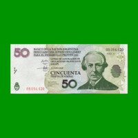 BONO NACIONAL $ 50,00, EC 208, AÑO 2001, ESTADO SIN CIRCULAR.-