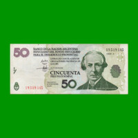 BONO NACIONAL $ 50,00, EC 208 Y MODIFICATORIOS, AÑO 2001, ESTADO MUY BUENO.-