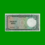 BILLETE DE VIETNAM DEL SUR 20 DONG, PICK 16, AÑO 1964, ESTADO MUY BUENO .-