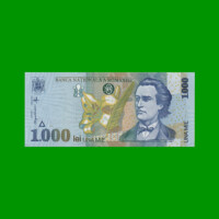 BILLETE DE RUMANIA 1.000 LEI, PICK 106, AÑO 1998 ESTADO SIN CIRCULAR.-