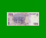 PESOS CONVERTIBLES 2do DISEÑO $100,00, BOT 3701, AÑO 1999, ESTADO MUY BUENO+ .- - Imagen 2