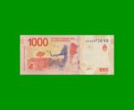 PESOS 3er DISEÑO $1.000,00, COL 6060, SERIE VA, ESTADO SIN CIRCULAR.- - Imagen 2