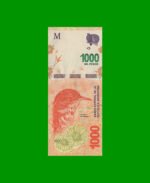 PESOS 3er DISEÑO $1.000,00, COL 6060, SERIE VA, ESTADO SIN CIRCULAR.-