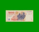 HEROÍNAS Y HÉROES DE LA PATRIA, $1.000 PICK NEW, AÑO 2023, SERIE L SIN CIRCULAR.- - Imagen 2