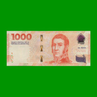 HEROÍNAS Y HÉROES DE LA PATRIA, $1.000 PICK NEW, AÑO 2023, SERIE L SIN CIRCULAR.-