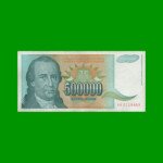 BILLETE DE YUGOSLAVIA 5.000.000 DINARA, PICK 131, AÑO 1993 ESTADO EXCELENTE.-