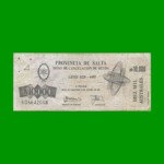 BONO DE SALTA 10.000,00 DE AUSTRALES, EC 079, AÑO 1990, ESTADO BUENO.-