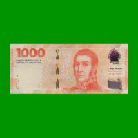 HEROÍNAS Y HÉROES DE LA PATRIA, $1.000 BOT 7009, AÑO 2023, SERIE I SIN CIRCULAR.-