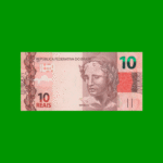 BILLETE DE BRASIL 10 REALES, PICK NEW, AÑO 2021, ESTADO SIN CIRCULAR.-