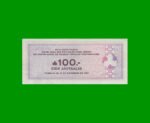 BONO DE SALTA 100,00 DE AUSTRALES, EC 088, AÑO 1988, ESTADO MUY BUENO+.- - Imagen 2