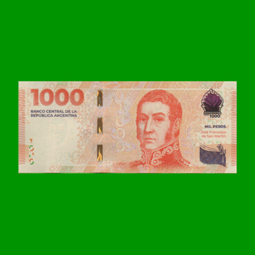 HEROÍNAS Y HÉROES DE LA PATRIA, $1.000 BOT NEW, AÑO 2023, SERIE F, SIN CIRCULAR.-