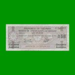 BONO DE TUCUMAN 50,00 AUSTRALES, EC 118, AÑO 1989, ESTADO BUENO+.-