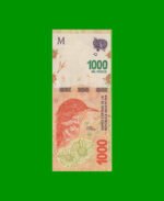 PESOS 3er DISEÑO $1.000,00, COL NEW, SERIE CA, ESTADO SIN CIRCULAR.-