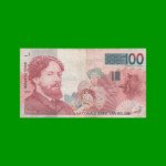 BILLETE DE BELGICA 100 FRANCOS, PICK 147 AÑO 1860-1949 ESTADO MUY BUENO-  .-