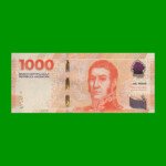 PESOS 3er DISEÑO $1.000,00, COL 6021a, SERIE N , AÑO 2020, ESTADO SIN CIRCULAR.-