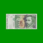 BILLETE DE ESPAÑA 1.000 PESETAS, PICK 163, AÑO 1992, ESTADO BUENO+ .-