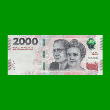 HEROÍNAS Y HÉROES DE LA PATRIA, $2.000 NUEVO DISEÑO, BOT NEW AÑO 2024, SERIE P, SIN CIRCULAR.-