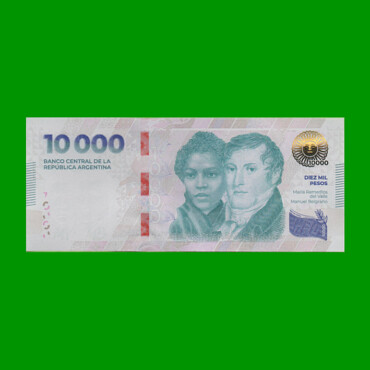 HEROÍNAS Y HÉROES DE LA PATRIA, $10.000 NUEVO DISEÑO, BOT 9002 AÑO 2024, SERIE C, SIN CIRCULAR.-