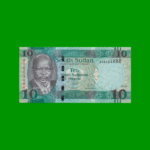BILLETE DE SUDAN DEL SUR 10 LIBRAS, PICK 12a, AÑO 2015 ESTADO SIN CIRCULAR.-