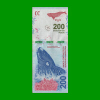 REPOSICION BILLETE CONVERTIBLE TERCER DISEÑO $ 200,00, BOT 5608, ESTADO BUENO+ .-