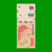 REPOSICION BILLETE CONVERTIBLE TERCER DISEÑO $ 1.000,00, AÑO 2017, BOT 6003, ESTADO SIN CIRCULAR .-