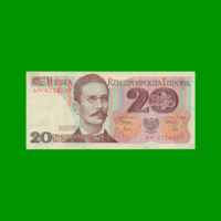 BILLETE DE POLONIA 20 ZLOTYCH, PICK 149, AÑO 1982, ESTADO SIN CIRCULAR.-