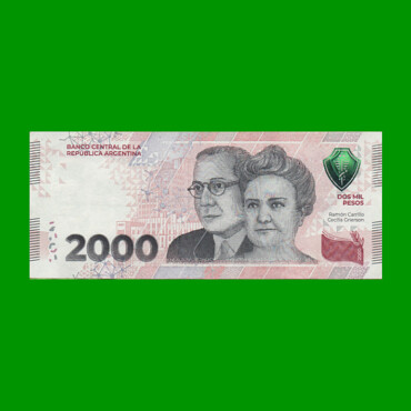 REPOSICION BILLETE HEROINAS Y HEROES DE LA PATRIA $2000, BOT C8005, ESTADO EXCELENTE+  .-