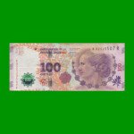 REPOSICION BILLETE CONVERTIBLE TERCER DISEÑO $ 100,00, BOT 4338, ESTADO MUY BUENO- .-